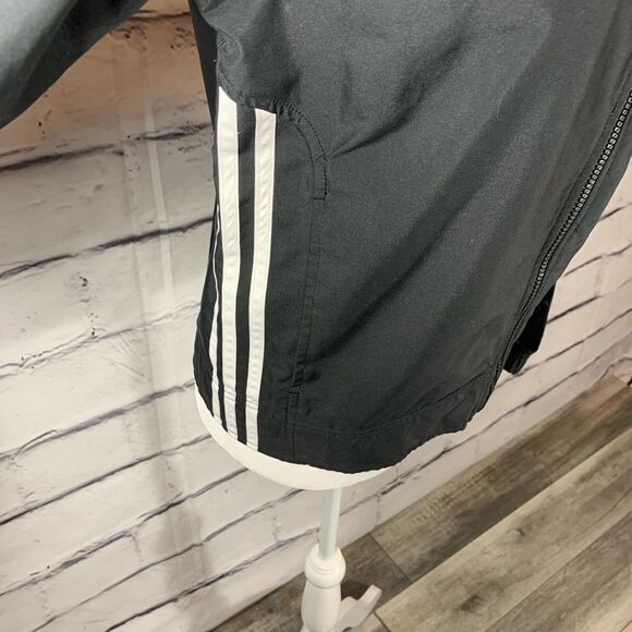 Adidas Black Zip Up Track Jacket Size Small - Picture 3 of 9
